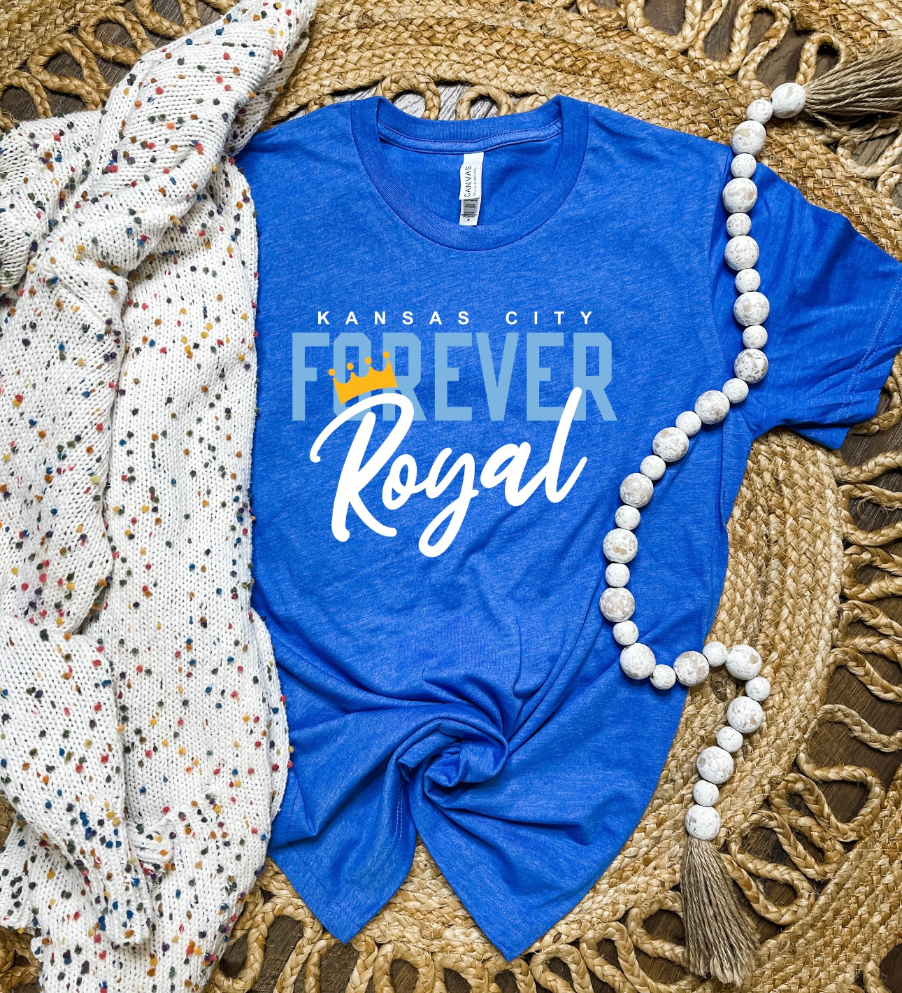 Forever Royal Heather Royal Tee