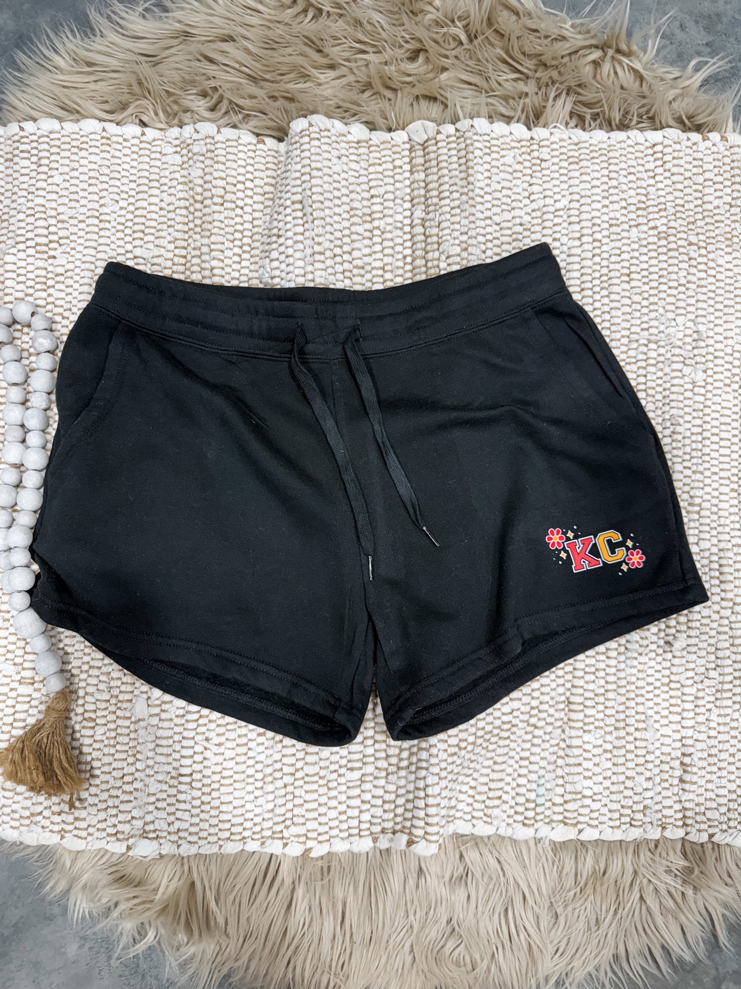 KC Daisy Black Shorts **Training Camp**