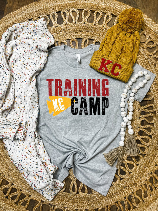 Training Camp KC Arrowhead Heather Grey Tee