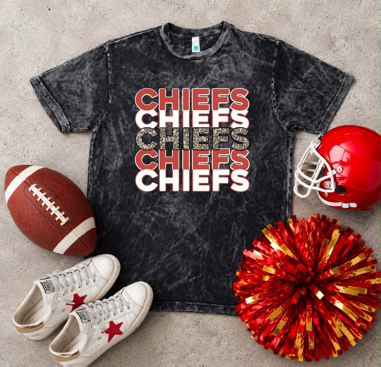 **HALFTIME DEAL** Chiefs Repeat Mineral Wash Tee