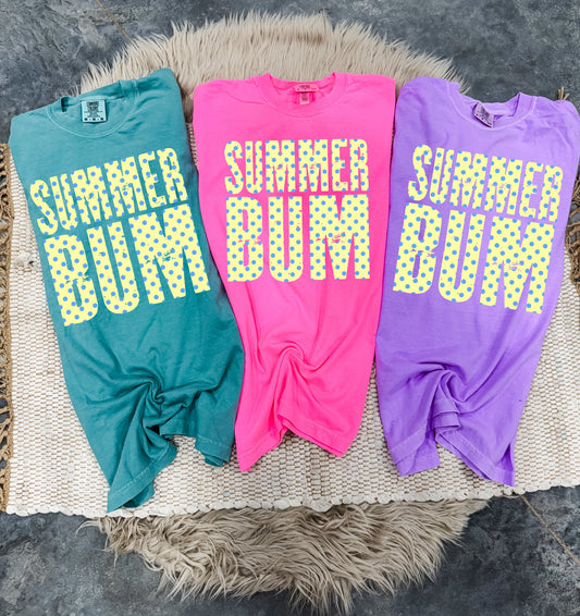 Polka Dot Summer Bum Tee
