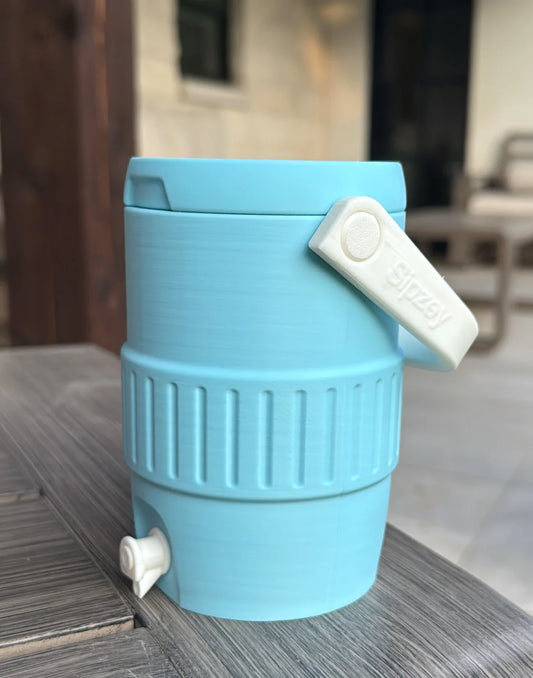 **PREORDER** Light Blue Retro Jug Cooler Can Holder