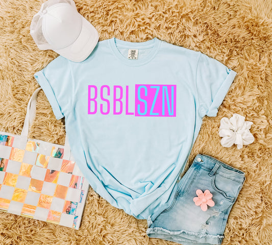 BSBL SZN Chambray Tee