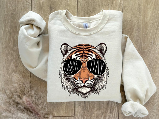 Game Day Tiger Sand Sweatshirt