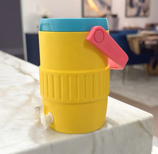 **PREORDER**Yellow Retro Jug Cooler Can Holder