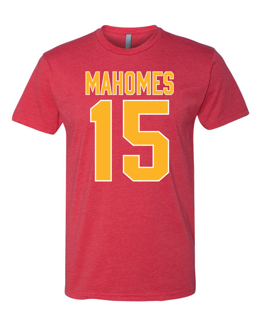 Gold Bold 15 Heather Red Tee
