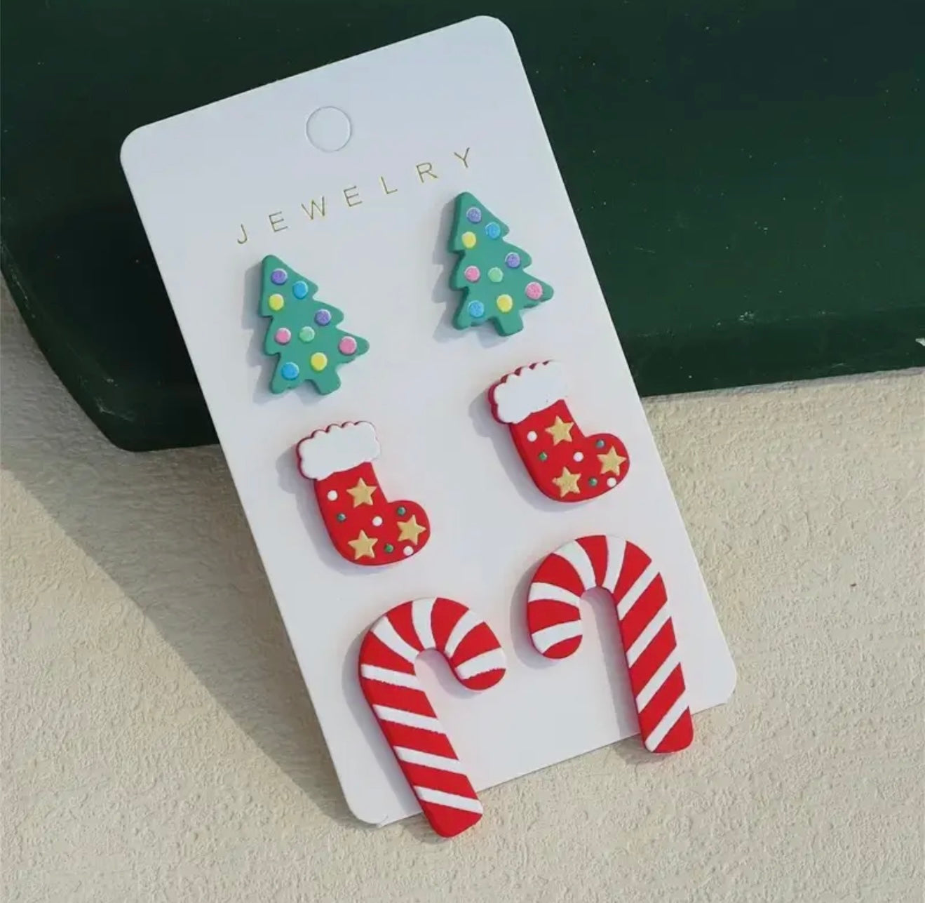 **PINK FRIDAY DEAL** Classic Holiday Earrings Studs Set