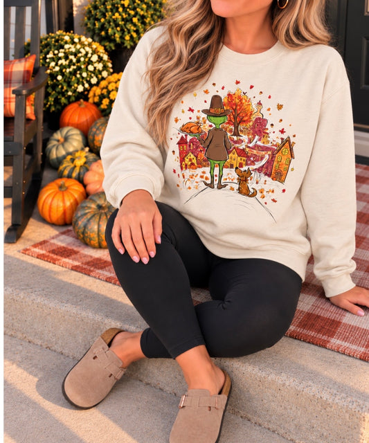 Thanksgiving Dinner Sand Sweatshirt