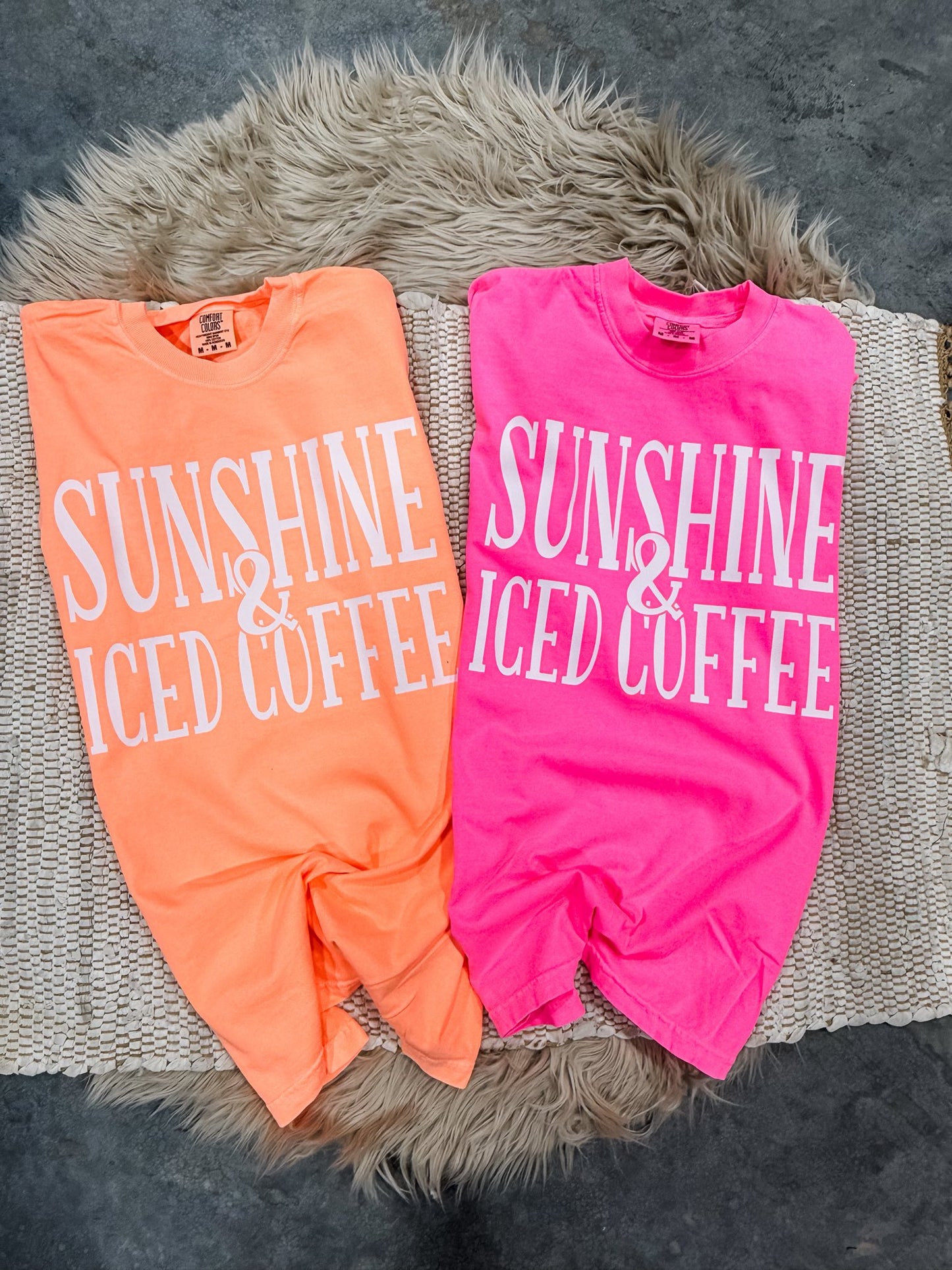 White Sunshine & Iced Coffee Color Options