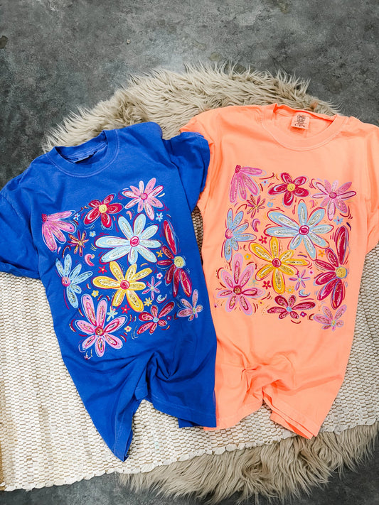 Summer Daisies Tee Option