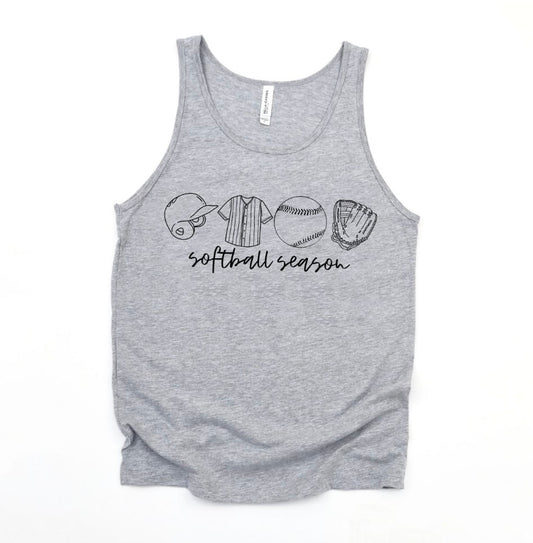 **DEAL PRICE** Softball Season Script Words Option