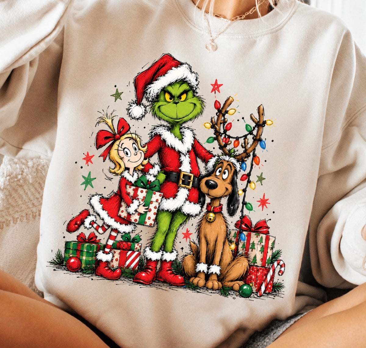 Retro Christmas Ivory Option