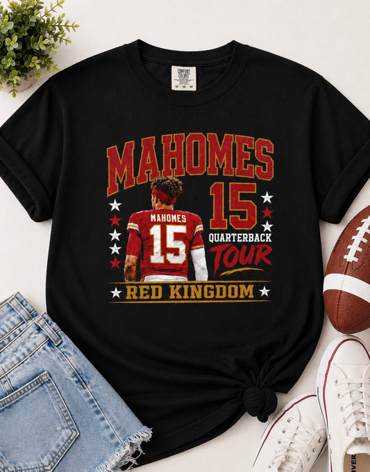 Quarterback Tour Black Tee