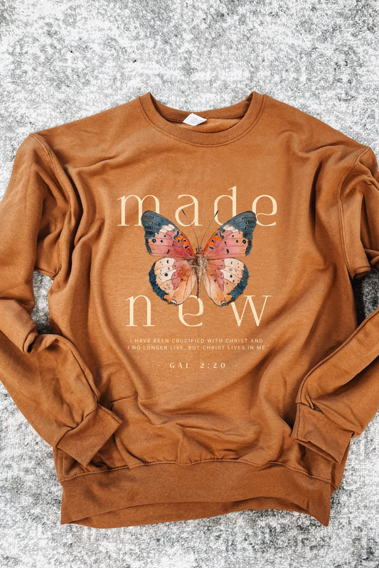 Made New Golden Pecan Sweatshirt