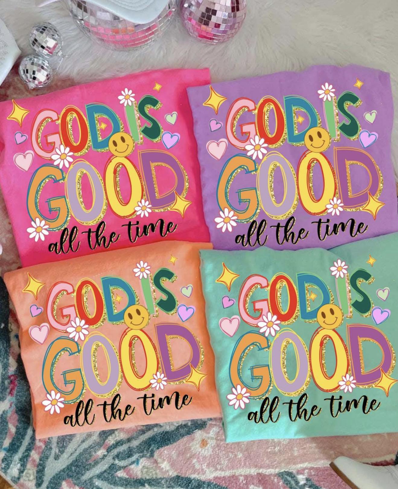 **DEAL OF THE DAY** New God Is Good All The Time Color Option