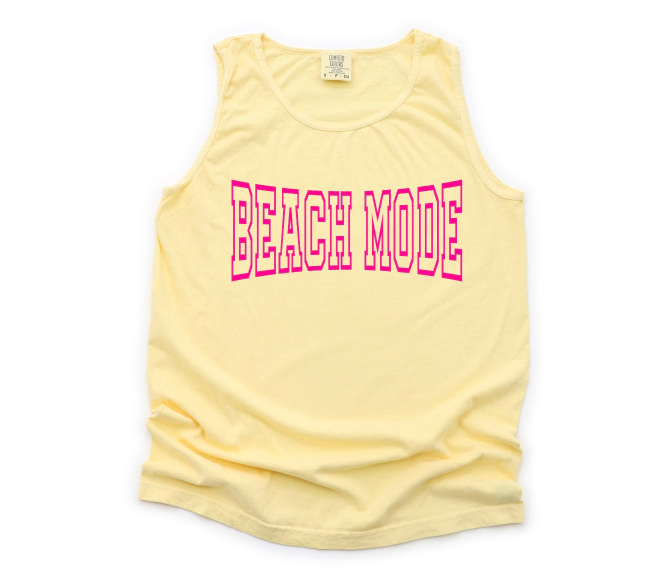 Pink Beach Mode Banana TEE/TANK