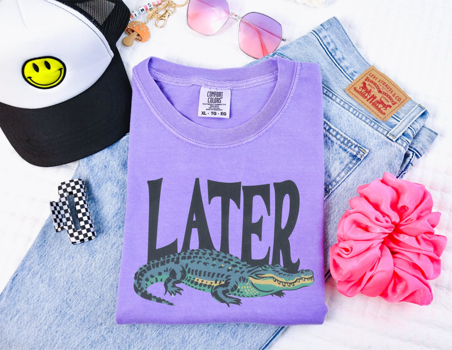 Later Gator Violet Tee