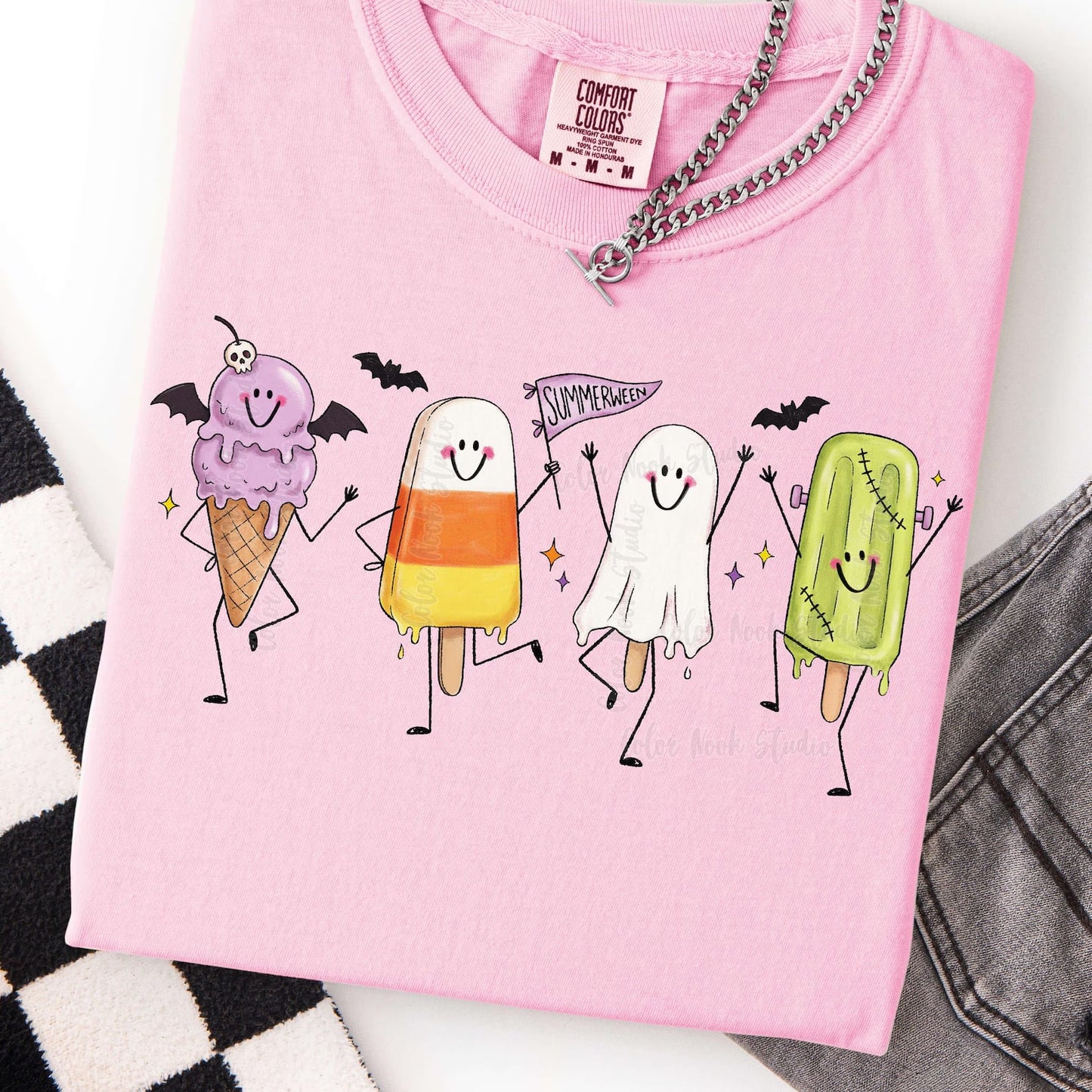 Ghost Icon Blossom Tee