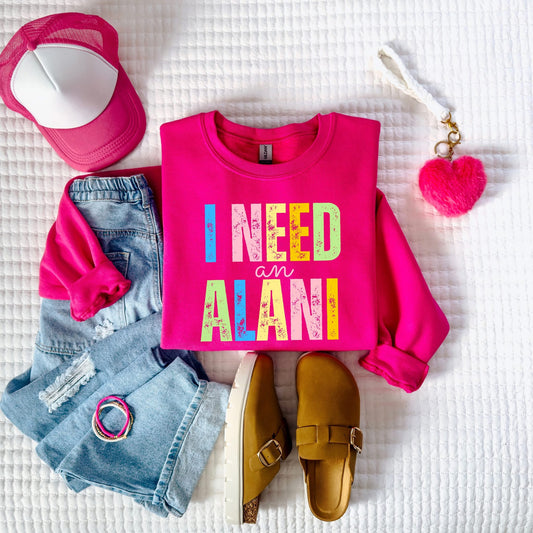 **DEAL OF THE DAY** Colorful I Need Heliconia Sweatshirt