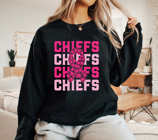 **DEAL OF THE DAY** Pink Chiefs Black Sweatshirt