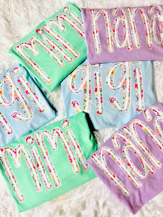 **PREORDER** Custom Name Spring Tee