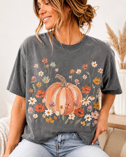 Pumpkin Meadow Pepper Tee