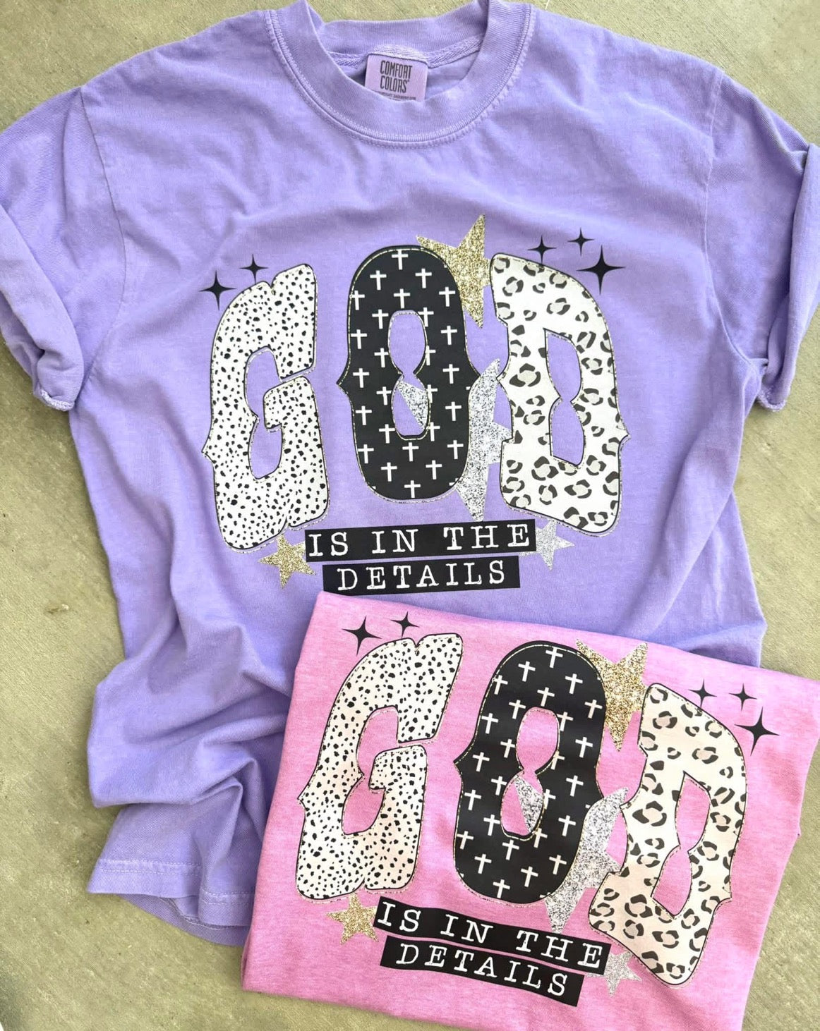 God Is In The Details Stars Tee