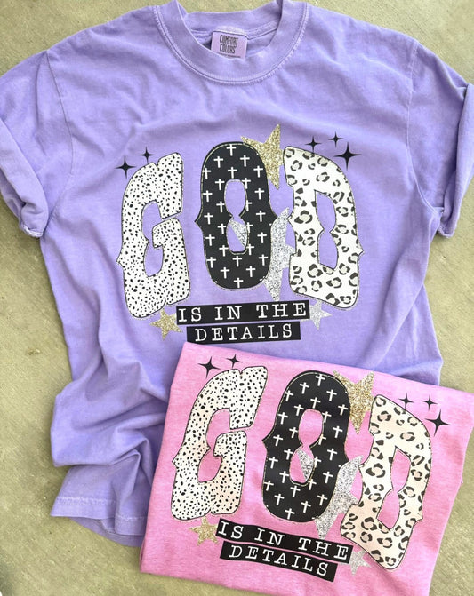 God Is In The Details Stars Tee