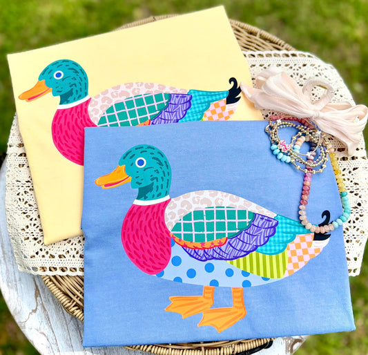 Colorful Mallard Tee Options