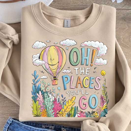 The Places You’ll Go Sand Sweatshirt