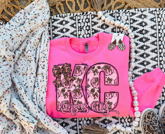 Pink KC Pumpkins Kansas City Safety Pink Option
