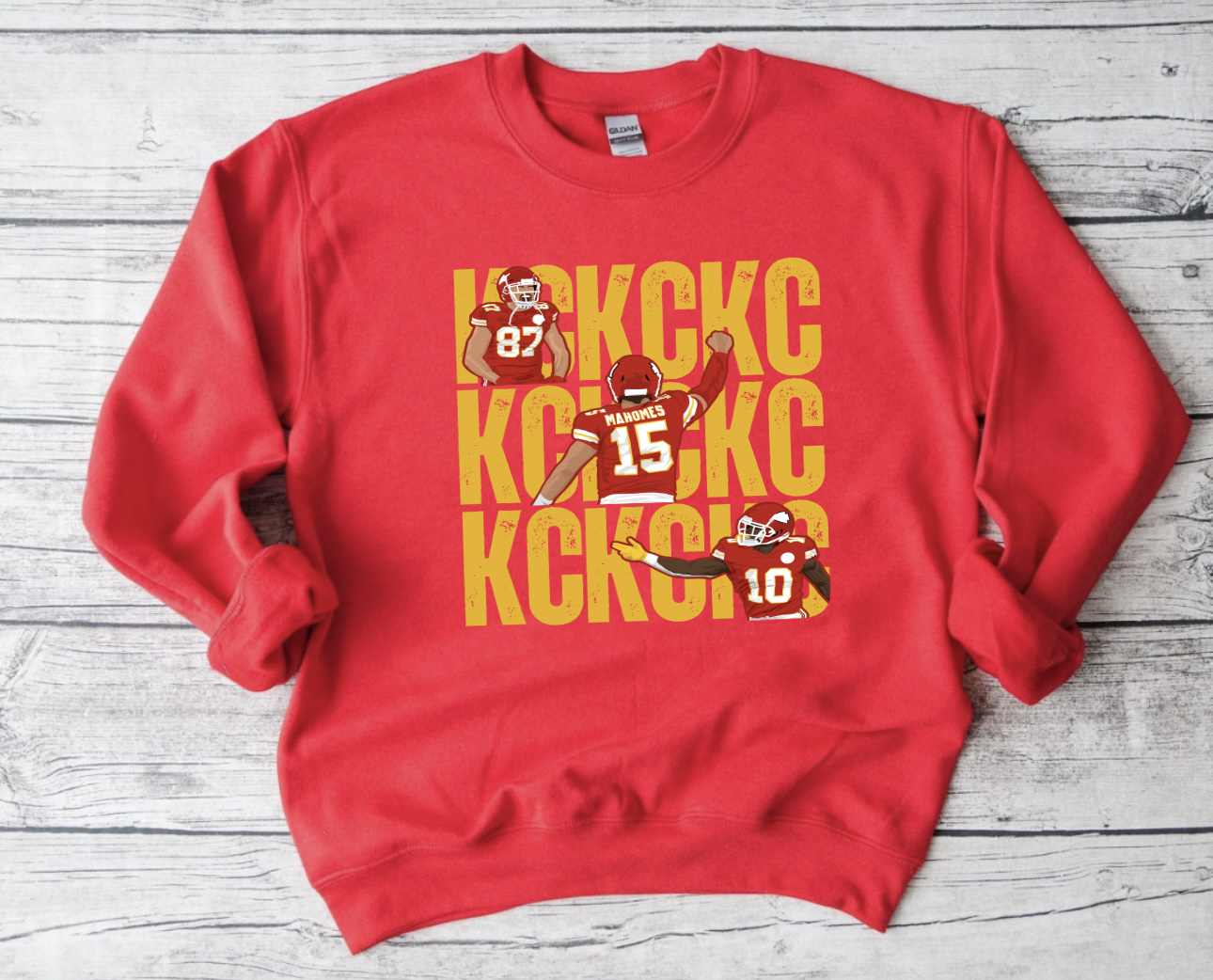 Gold KC Repeat Red Option