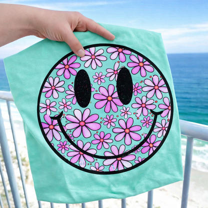 Floral Smiley Color Option