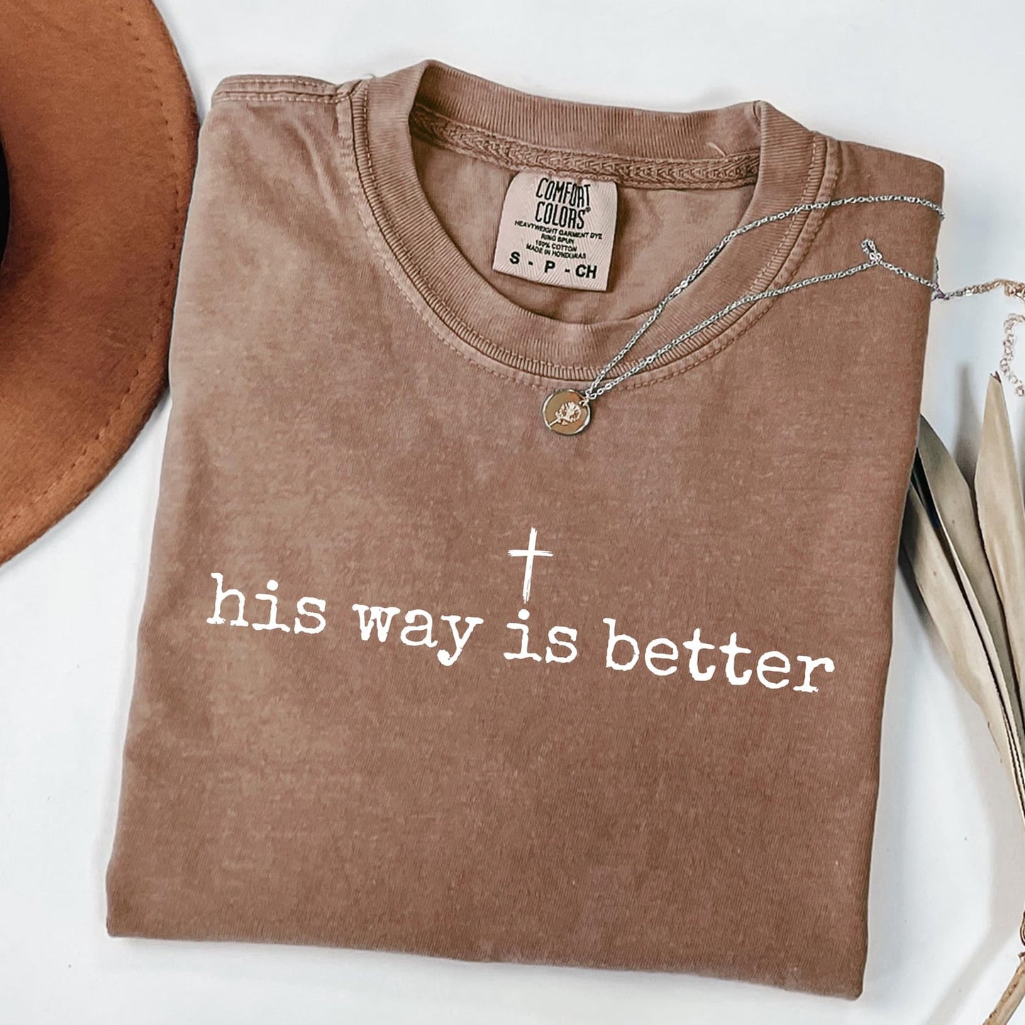 His Way Is Better Espresso Tee
