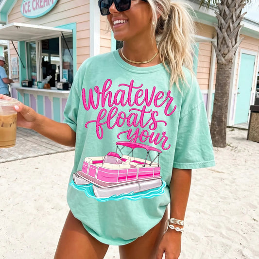 Whatever Floats Your Boat Island Reef Tee