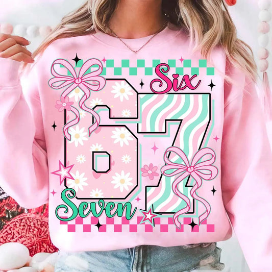 Pink & Green 67 Light Pink Sweatshirt