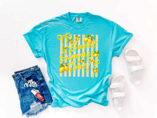 Lemons Sweet Summer Time Lagoon Tee