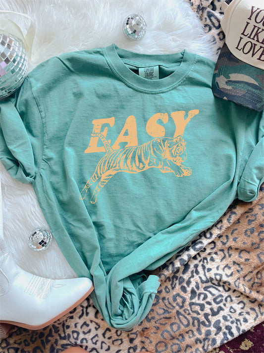Easy Tiger Light Green Tee