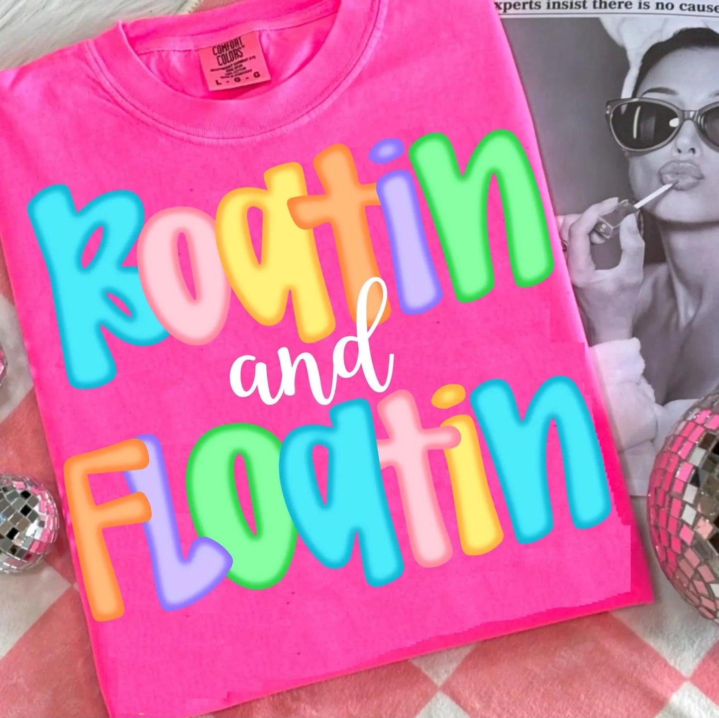 **DEAL OF THE DAY** Bubble Boatin And Floatin Neon Pink Option