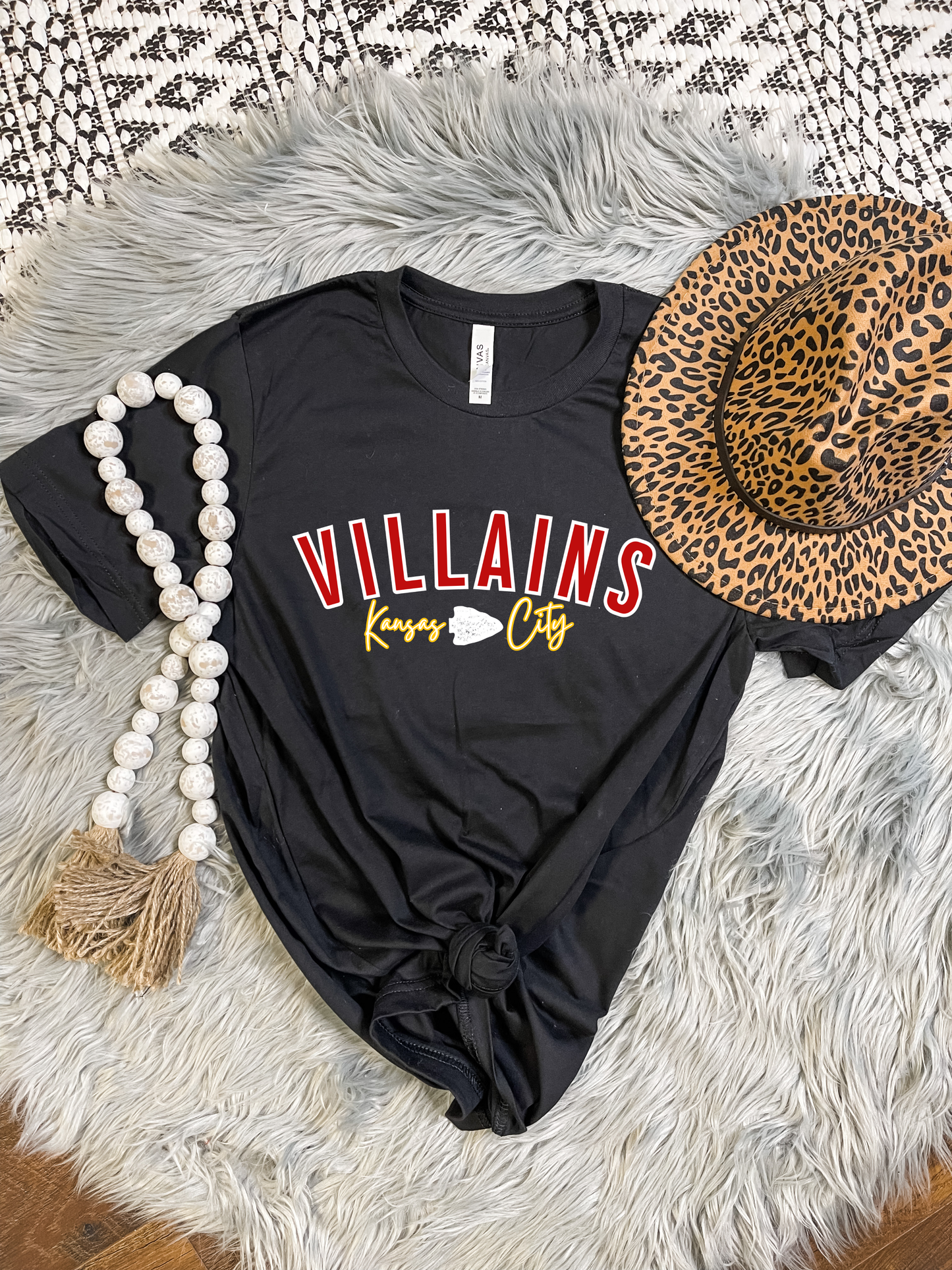 Villains Kansas City Black Tee
