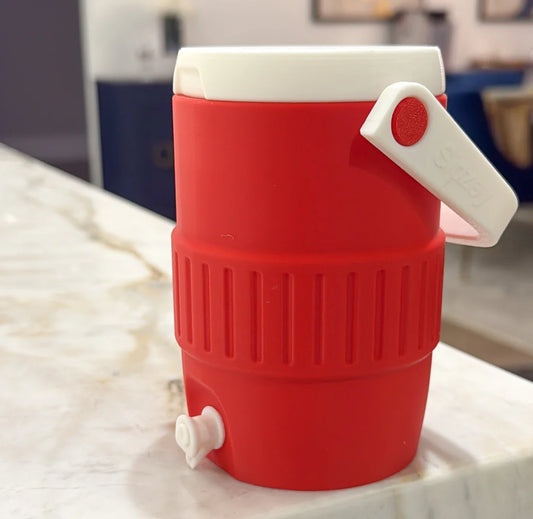 **PREORDER** Red Retro Jug Cooler Can Holder