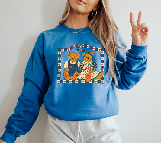 Vintage Bear Royal Sweatshirt