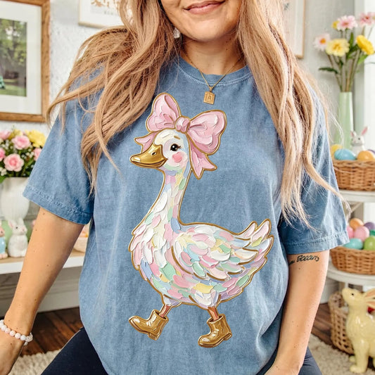 Spring Goose Blue Jean Tee