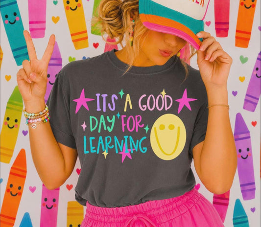 **BACK TO SCHOOL** It’s A Good Day For Learning Pepper Tee