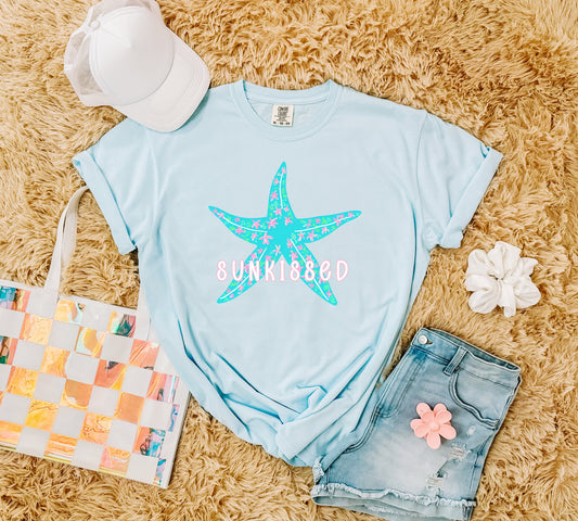 Sunkissed Starfish Chambray Tee