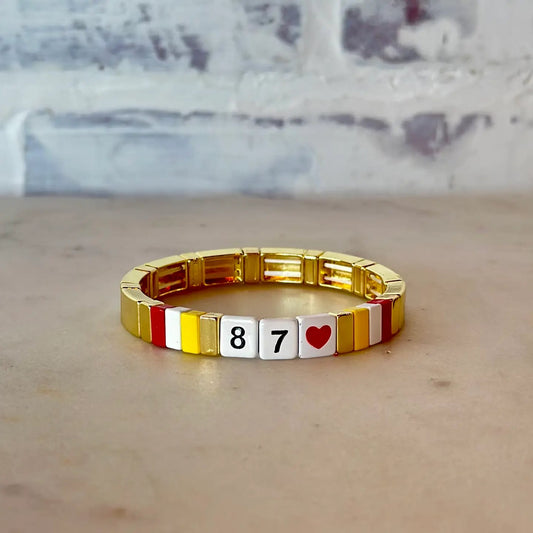 **BLACK FRIDAY DEAL** Cute 87 Tile Bracelet