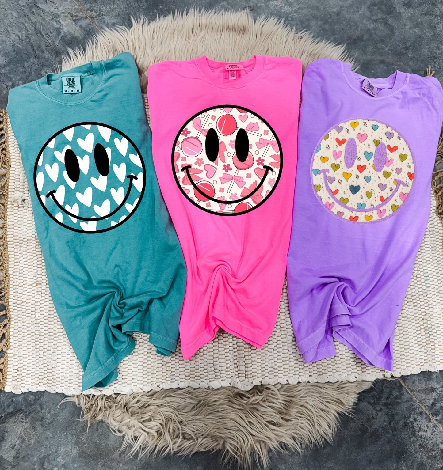 Valentine Smiley Color Option