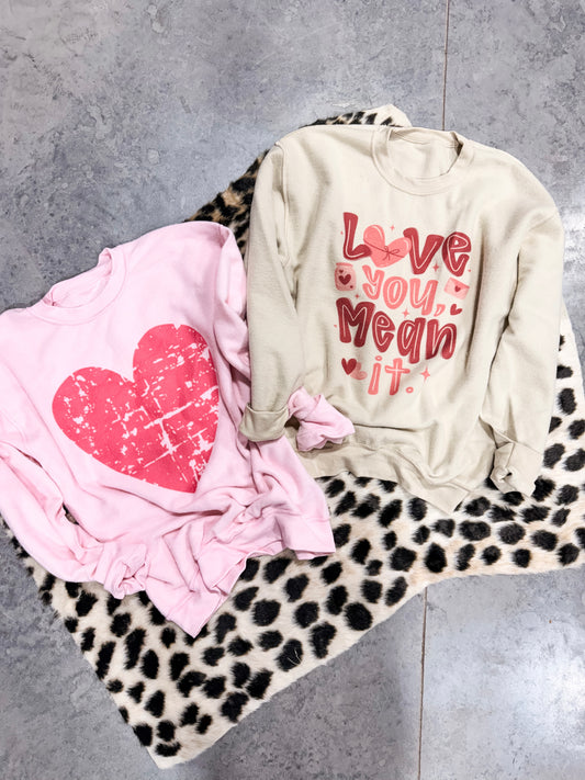 Valentines Inverted (INSIDE OUT) Sweatshirt