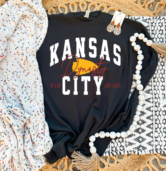 Red & Gold Kansas City Dynasty Black Option