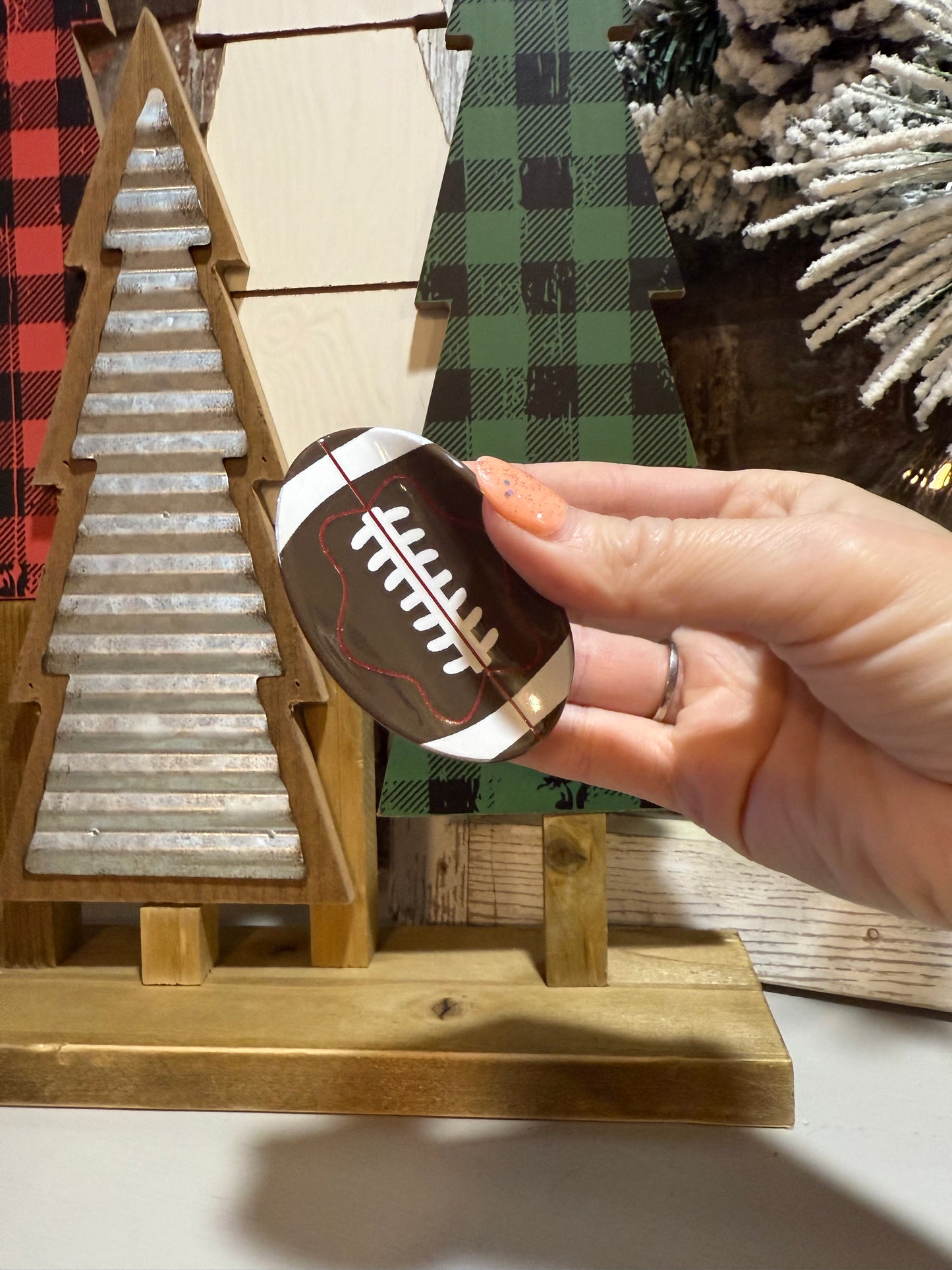 **PINK FRIDAY DEAL** Football Hair Clips